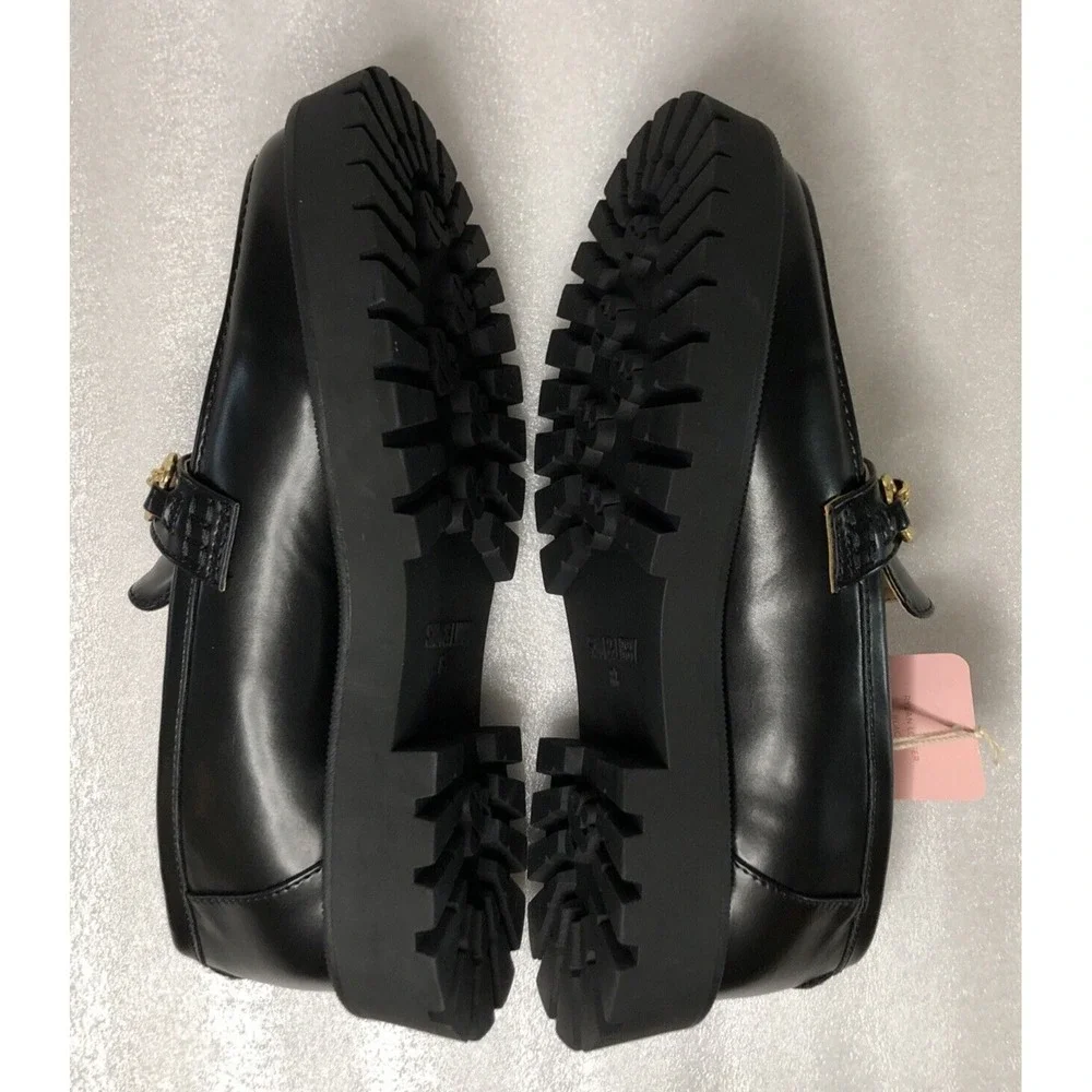 Sam & Libby Women's Black Rylan Lug Sole Loafer Low Top Slip-On 8.5 NEW - Picture 14 of 16